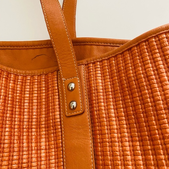 Pietro Alessandro Orange Tote Bag - Picture 4 of 8